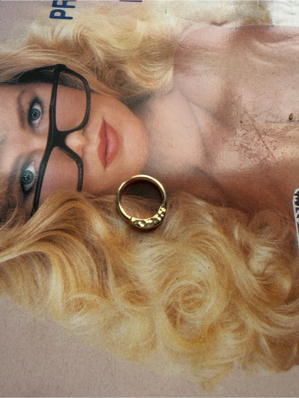 BVLA Gold Hammered Hoop Earring - Women’s Jewelry HAMMERED JANNA body jewelry